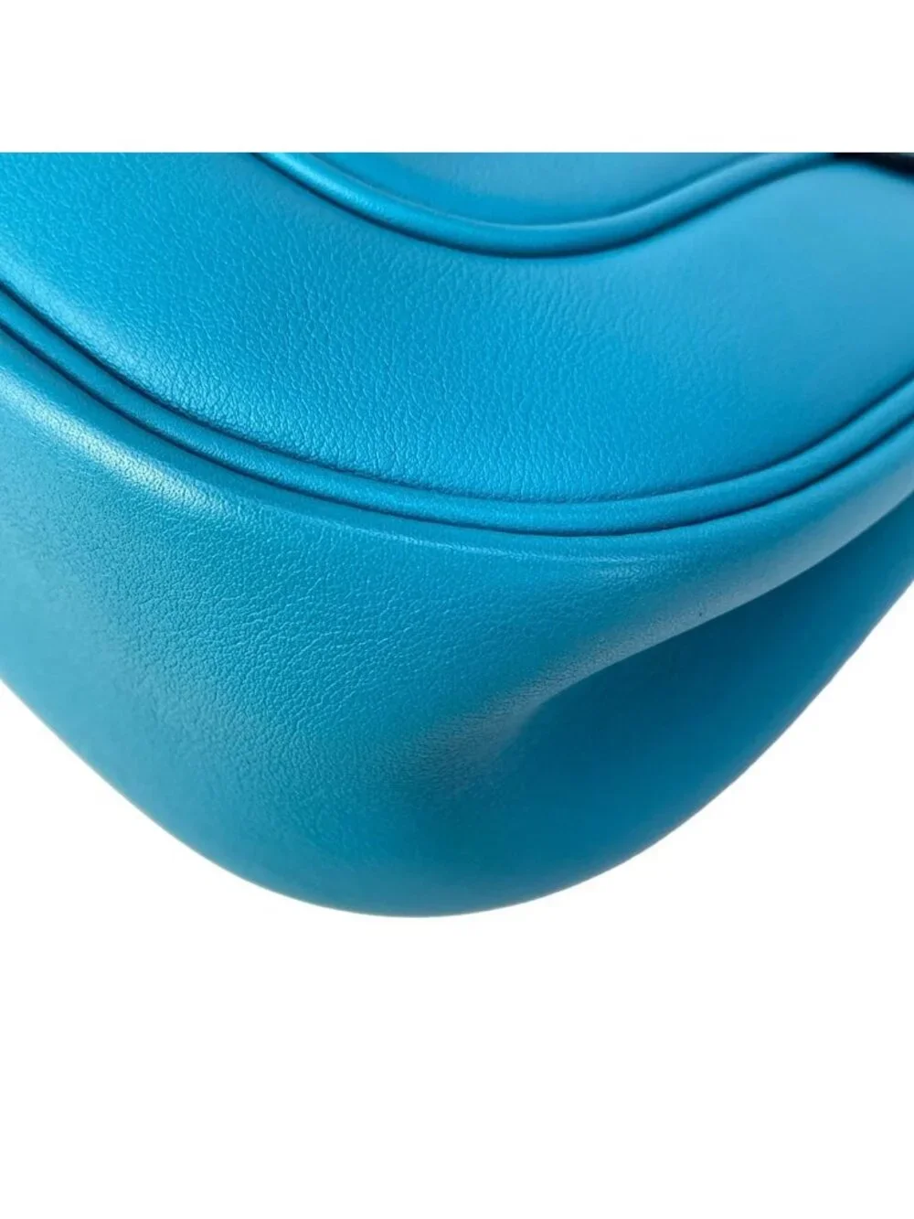 Hermes Shoulder Bag Roulis Mini Turquoise Silver